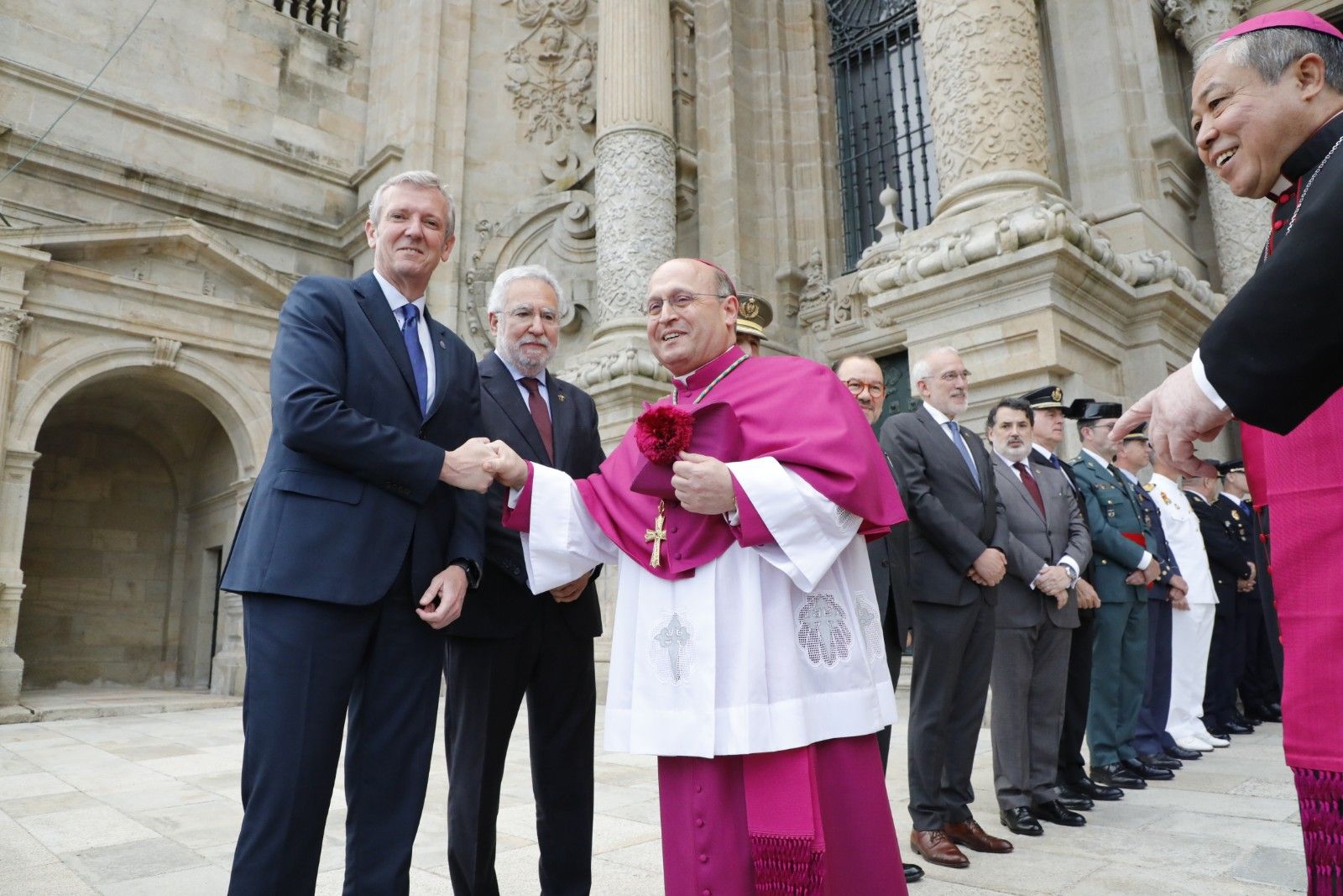 Ceremonia de toma de posesión del nuevo arzobispo de Santiago, Francisco José Prieto