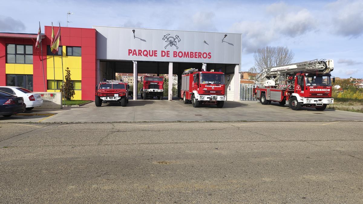 Parque de bomberos de Benavente.