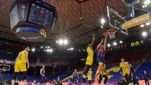 Shengelia liquida el Maccabi en un Palau sense públic