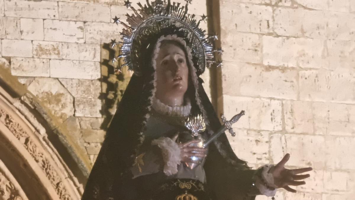 La procesión de la Virgen de los Dolores de Toro, en imágenes