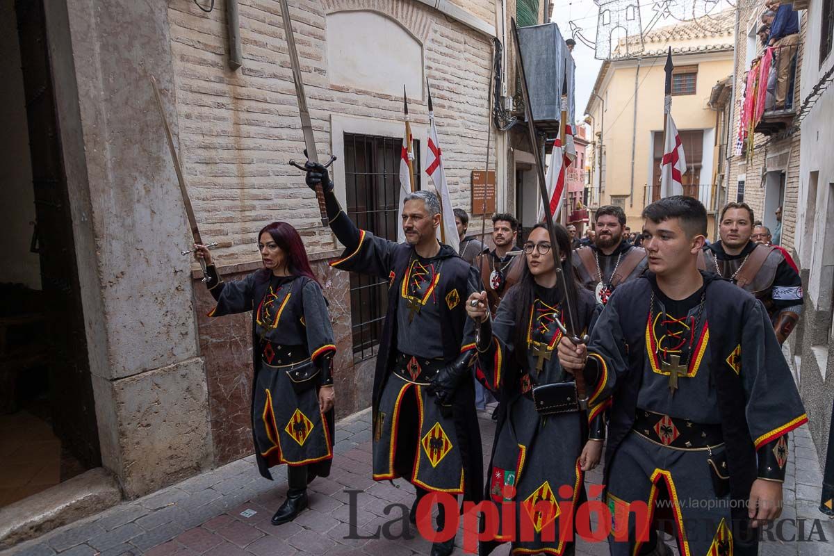 Procesión del día 3 en Caravaca (bando Cristiano)