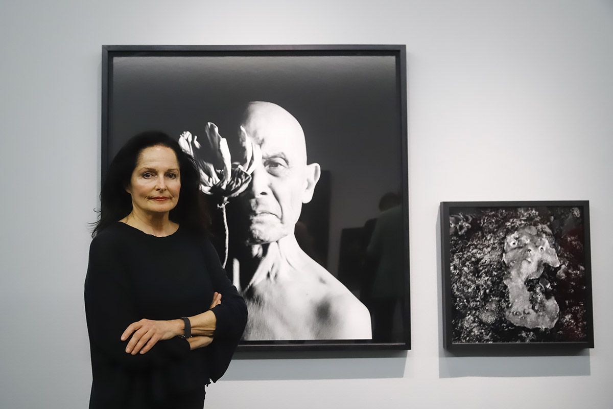 Isabel Muñoz en la sala Vimcorsa