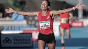 Maayouf estrena su nacionalidad pulverizando el récord de España en el Maratón Valencia