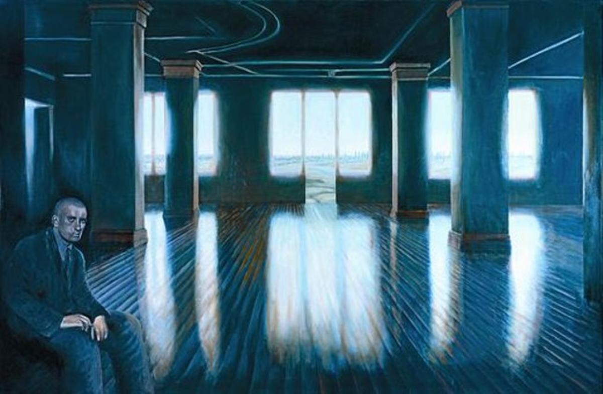 ’La Mer mêlée au soleil’ (2009), oli d’Antoni Taulé.
