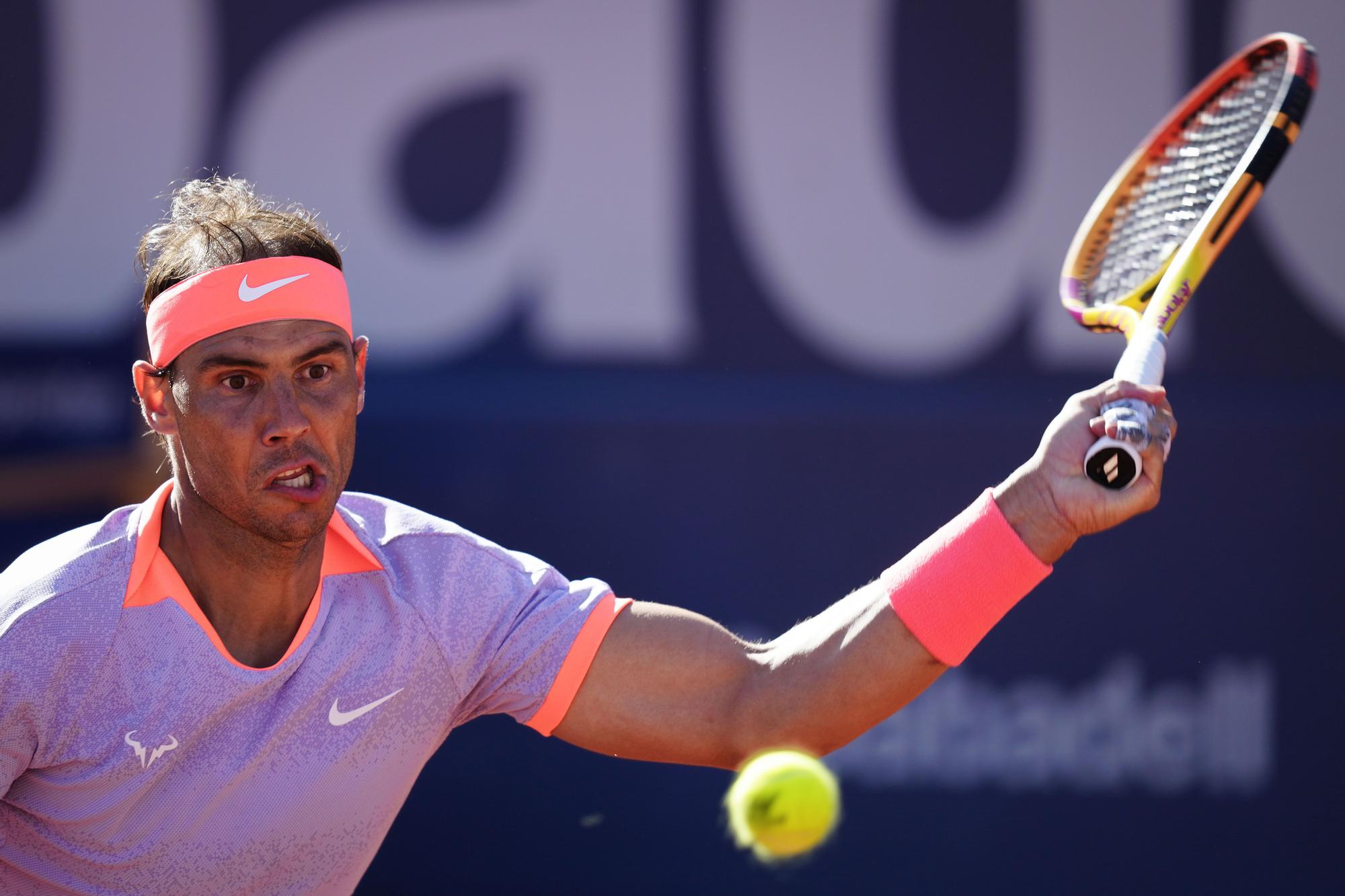 Barcelona Open Banc Sabadell tennis tournament - Rafa Nadal vs. Flavio Cobolli