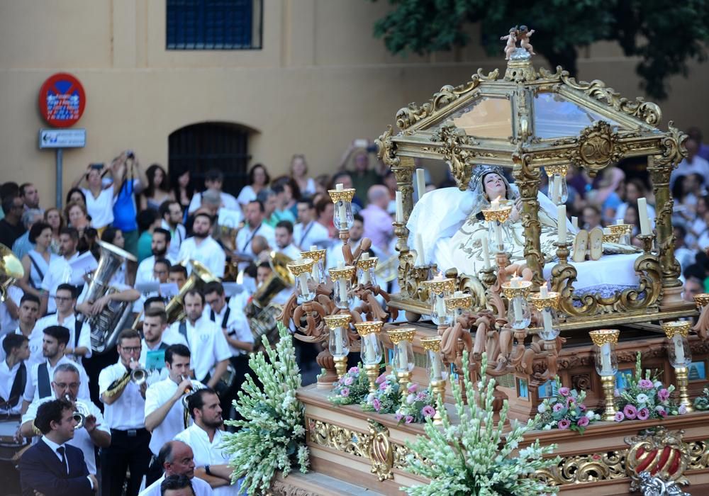 La Virgen de Acá vuelve a las calles del Alcázar Viejo