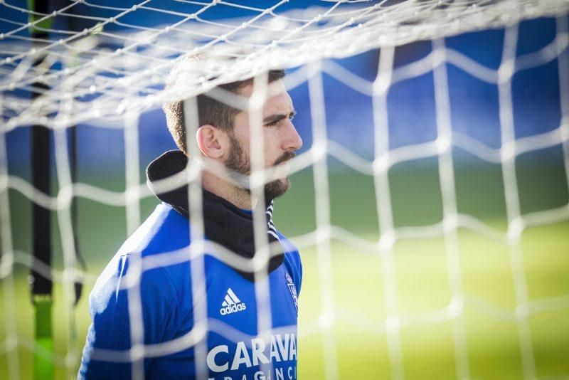 Entrenamiento de puertas abiertas del Real Zaragoza