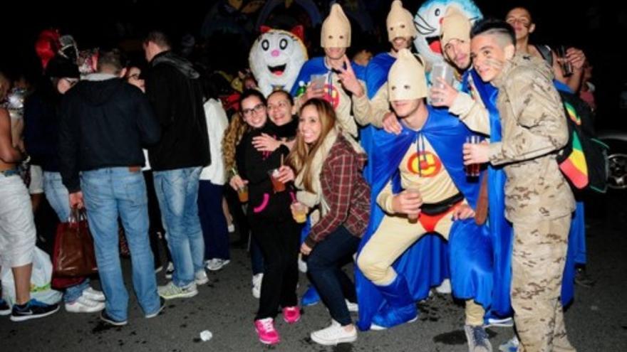 Cabalgata - desfiles de inicio de los carnavales de Agüimes