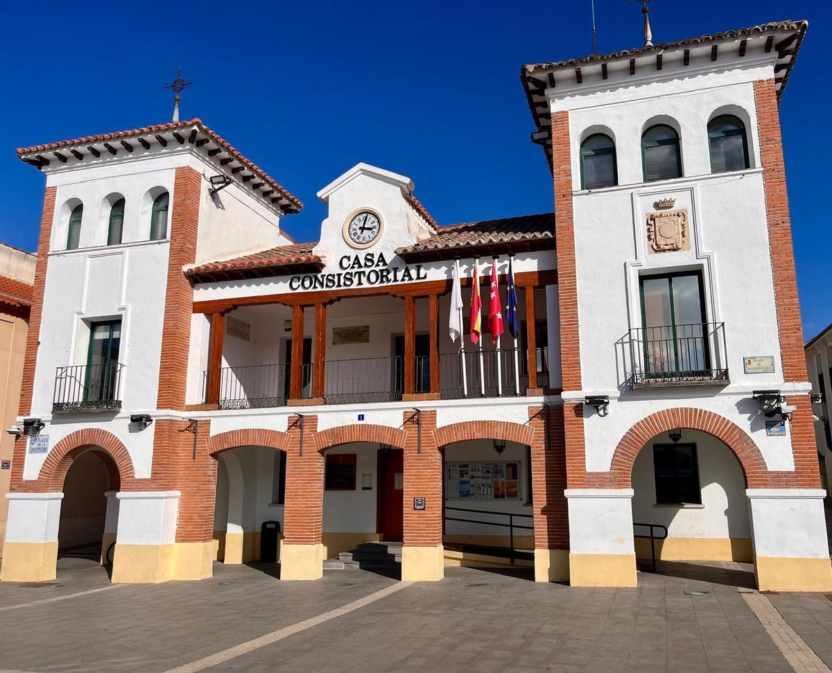Fachada del Ayuntamiento de Pinto.