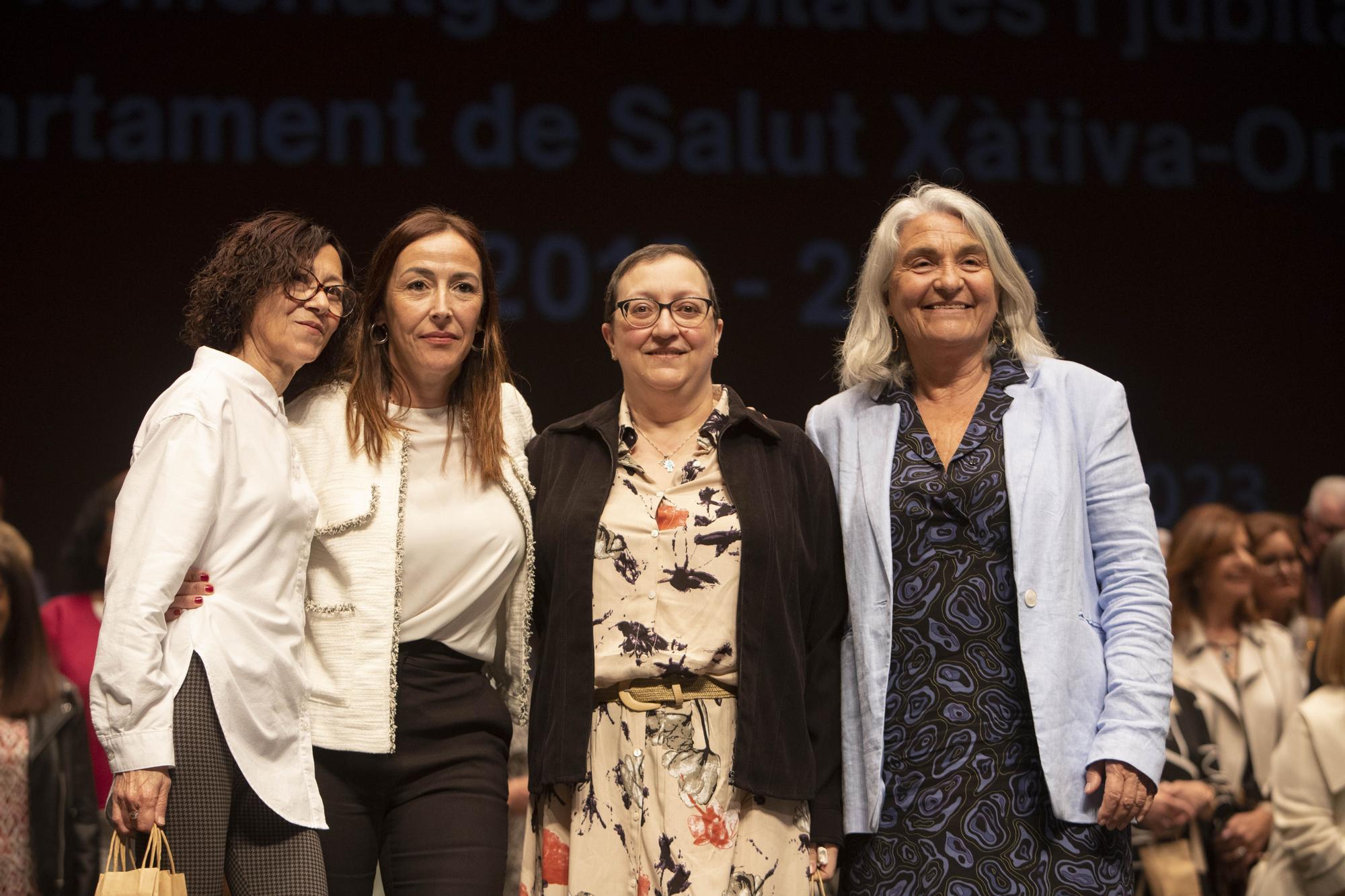 Homenaje a los jubilados del Departamento de Salud Xàtiva-Ontinyent 2019 - 2022