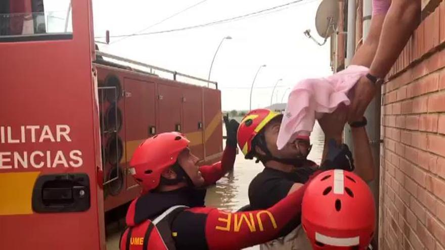 Los 'héroes' del temporal