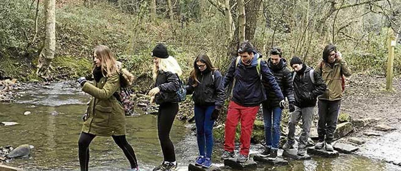 Alumnos de San José Obrero de viaje en Yorkshire.