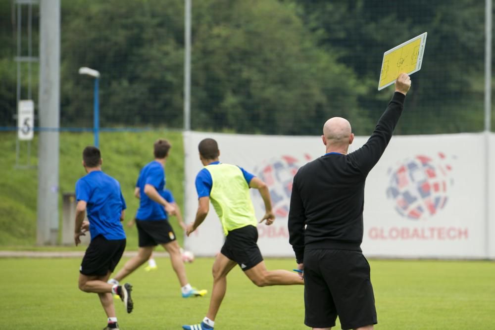 Entrenamiento del Real Oviedo