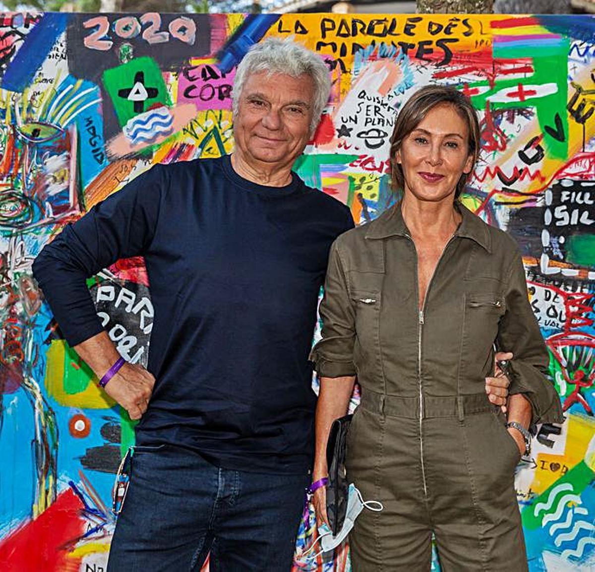 Una pareja con mucho arte