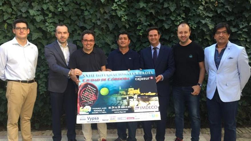 El Sierra Morena acogerá los Internacionales de Pádel Ciudad de Córdoba Trofeo Cajasur 2017