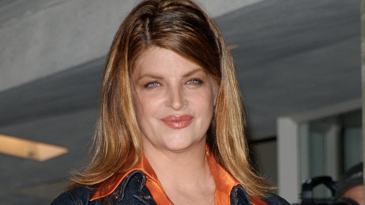 Kirstie Alley en Los Ángeles, en septiembre del 2001.