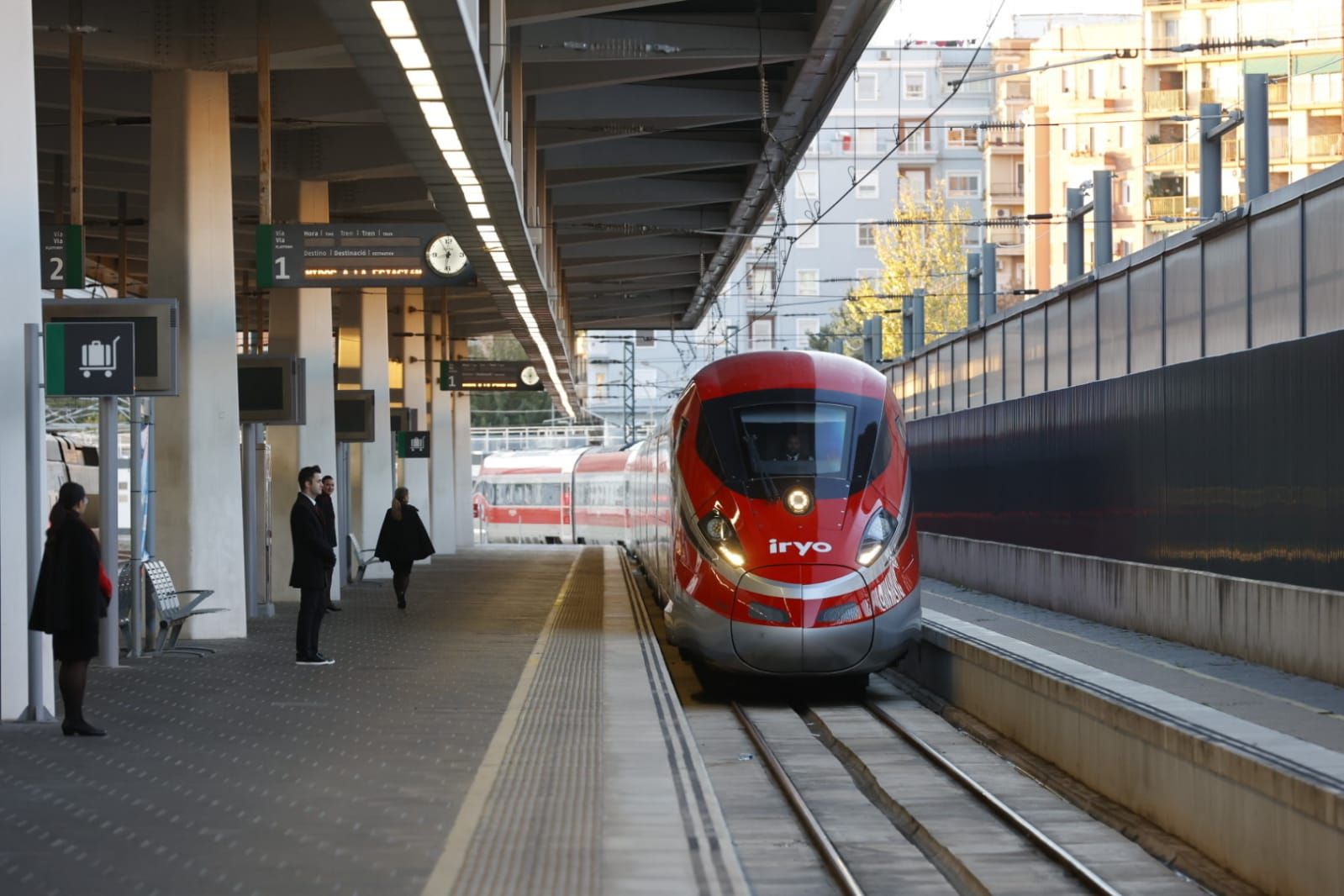 Llega el primer Iryo a València