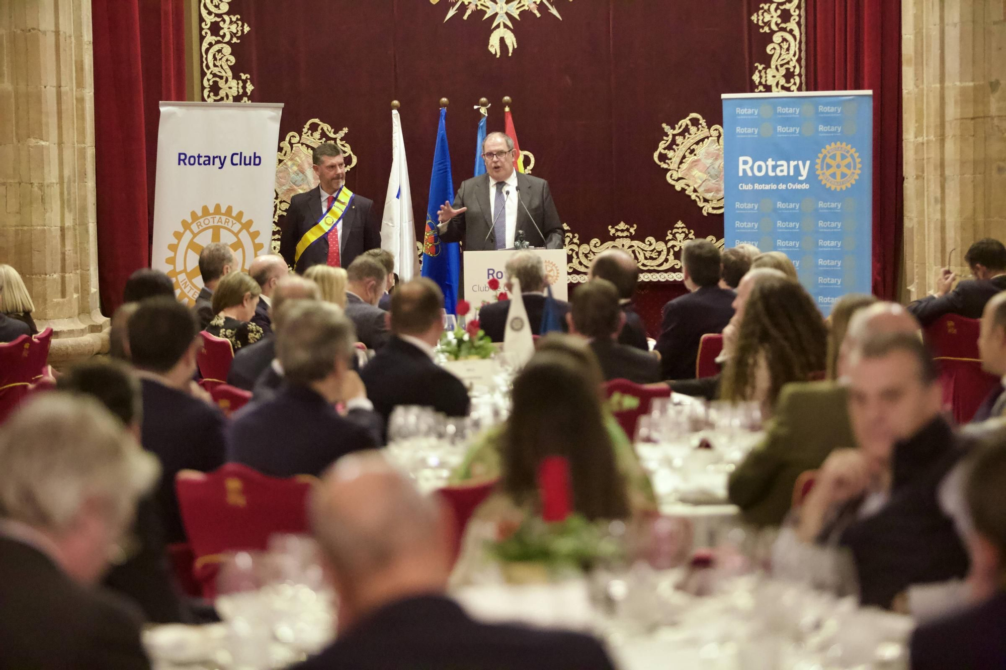 En imágenes: Entrega del premio "Paul Harris" del Rotary Club al empresario Álvaro Platero