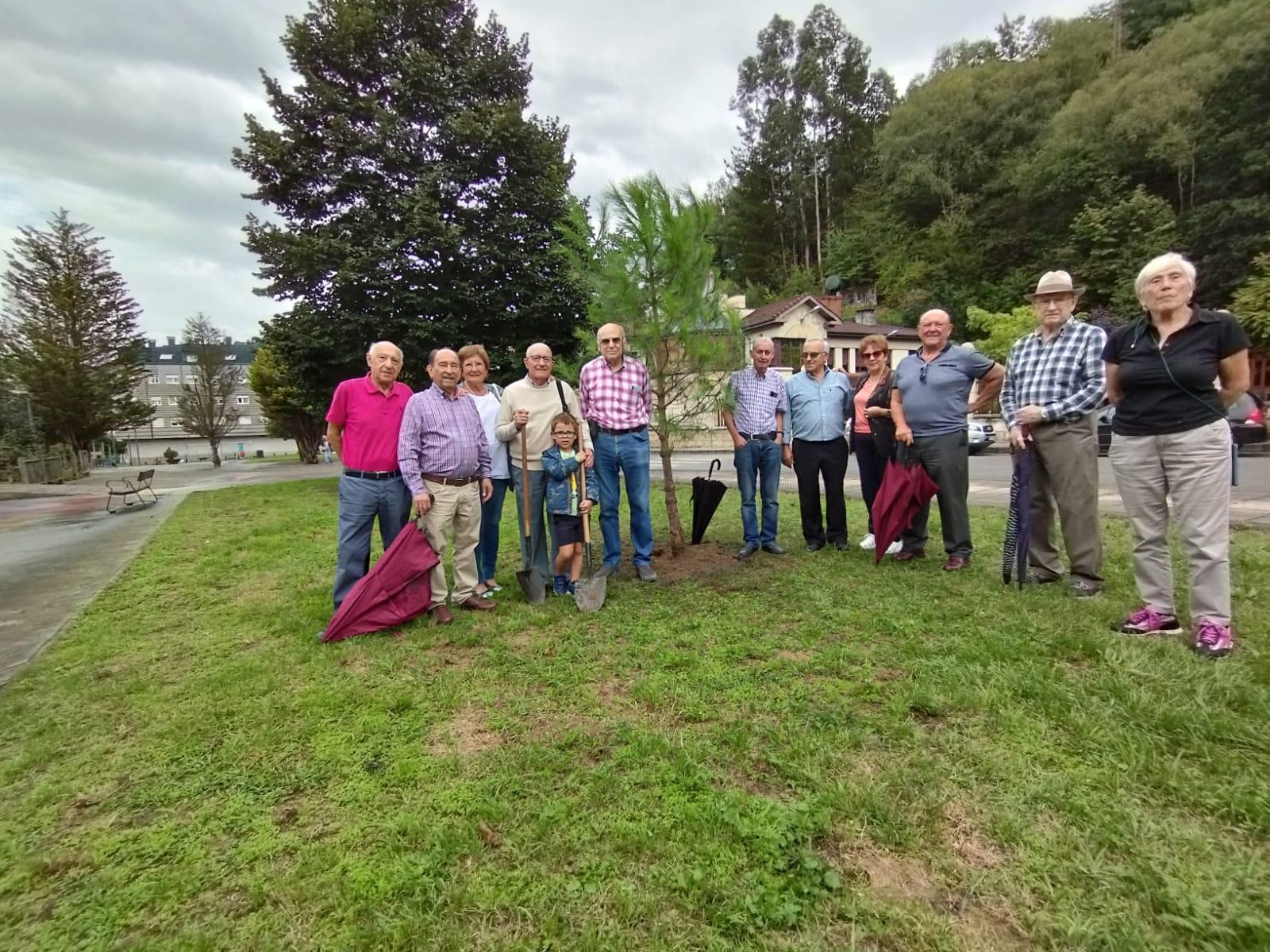 El bosque de la emigración de Langreo crece