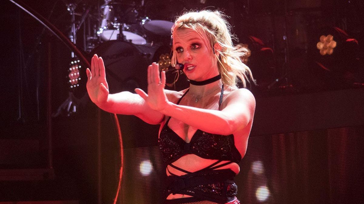 Britney Spears en un concierto