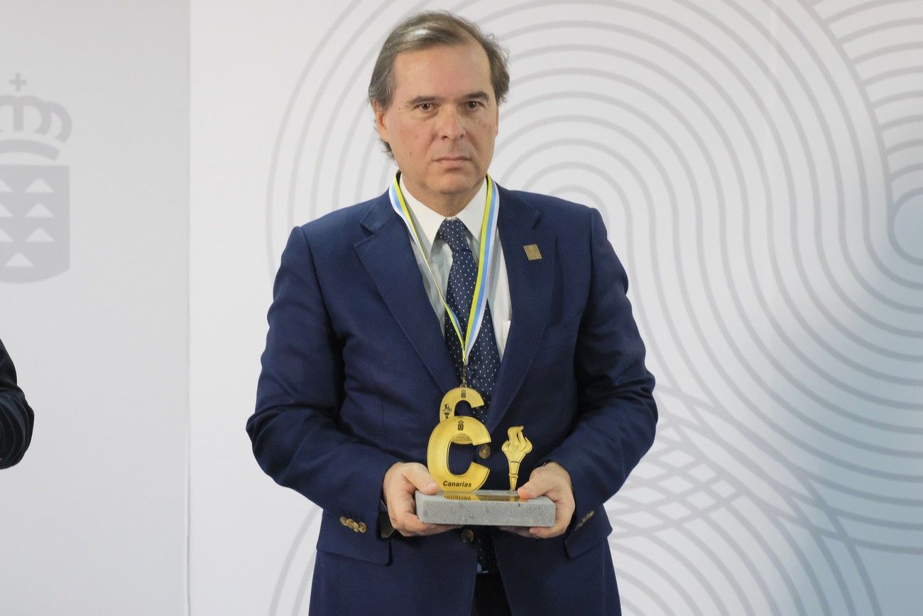 Acto de entrega de la Medalla de Oro al Mérito Deportivo de Canarias 2023