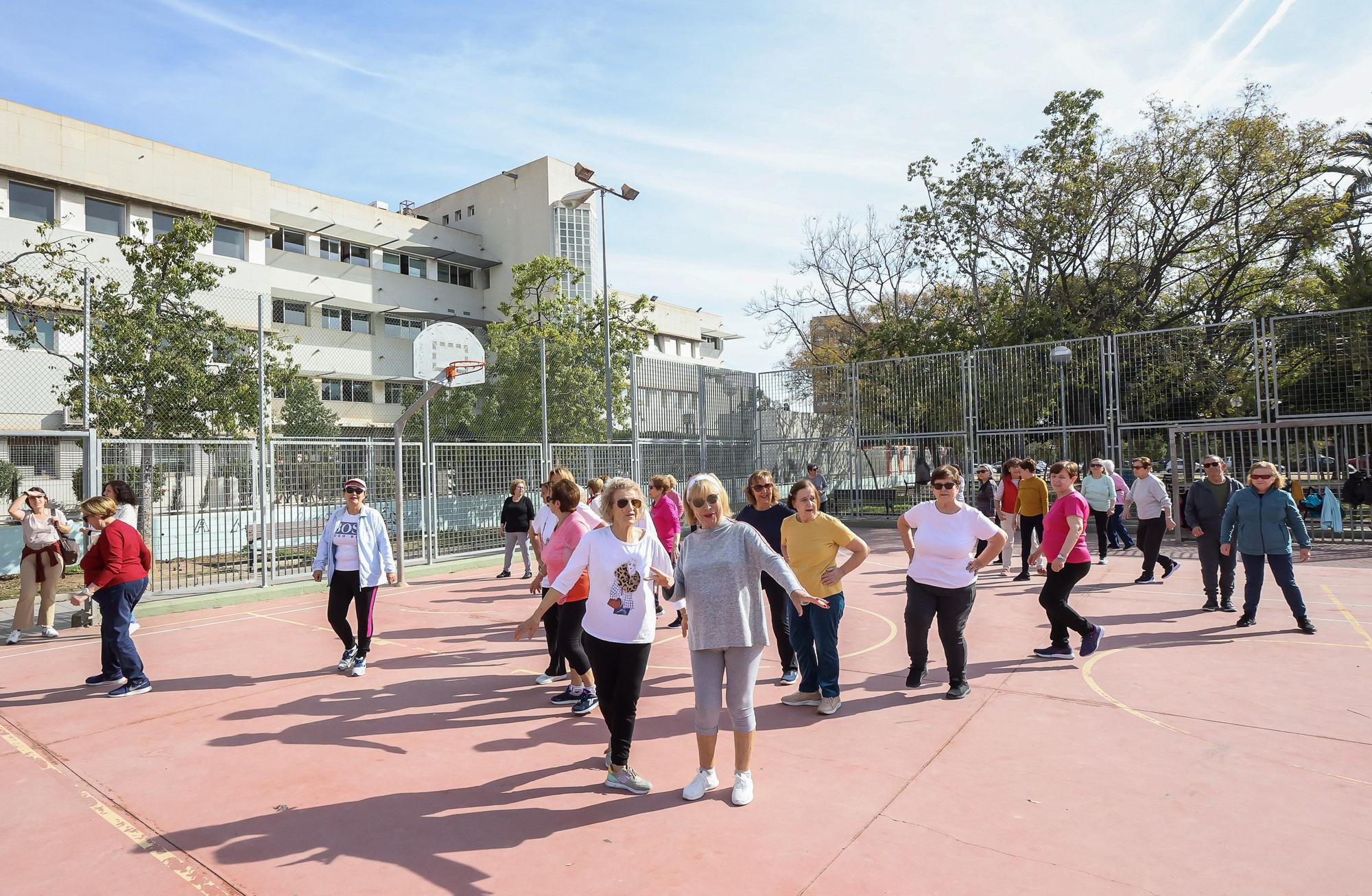 Programa "Ejercicio físico para todos" en Alicante