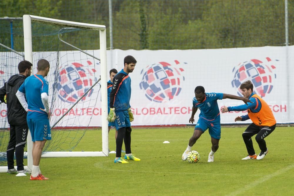 Entrenamiento del Real Oviedo