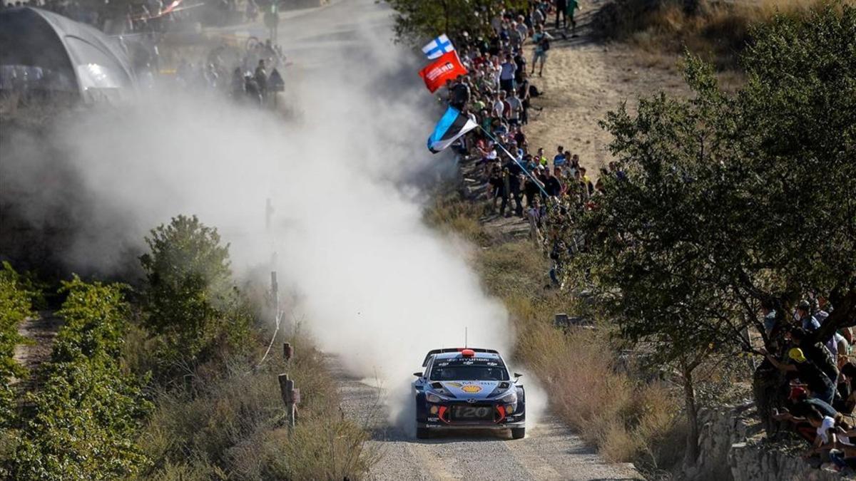 Sordo estaba haciendo un gran rally hasta el abandono