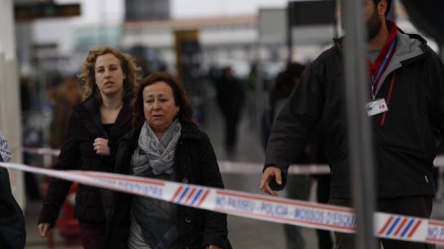 Accidente de avión en Francia: Los familiares de los pasajeros llegan al aeropuerto del Prat