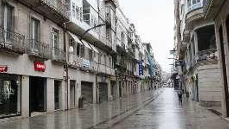 Calle Príncipe, vacía. // Alba Villar