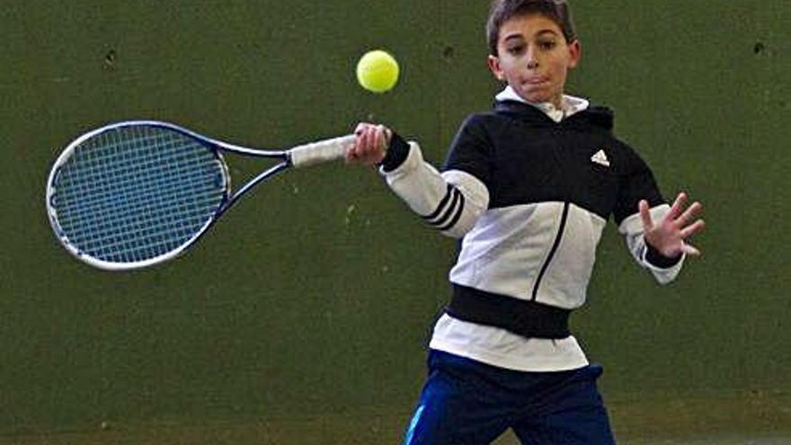 Jorge Pérez, subcampeón alevín.