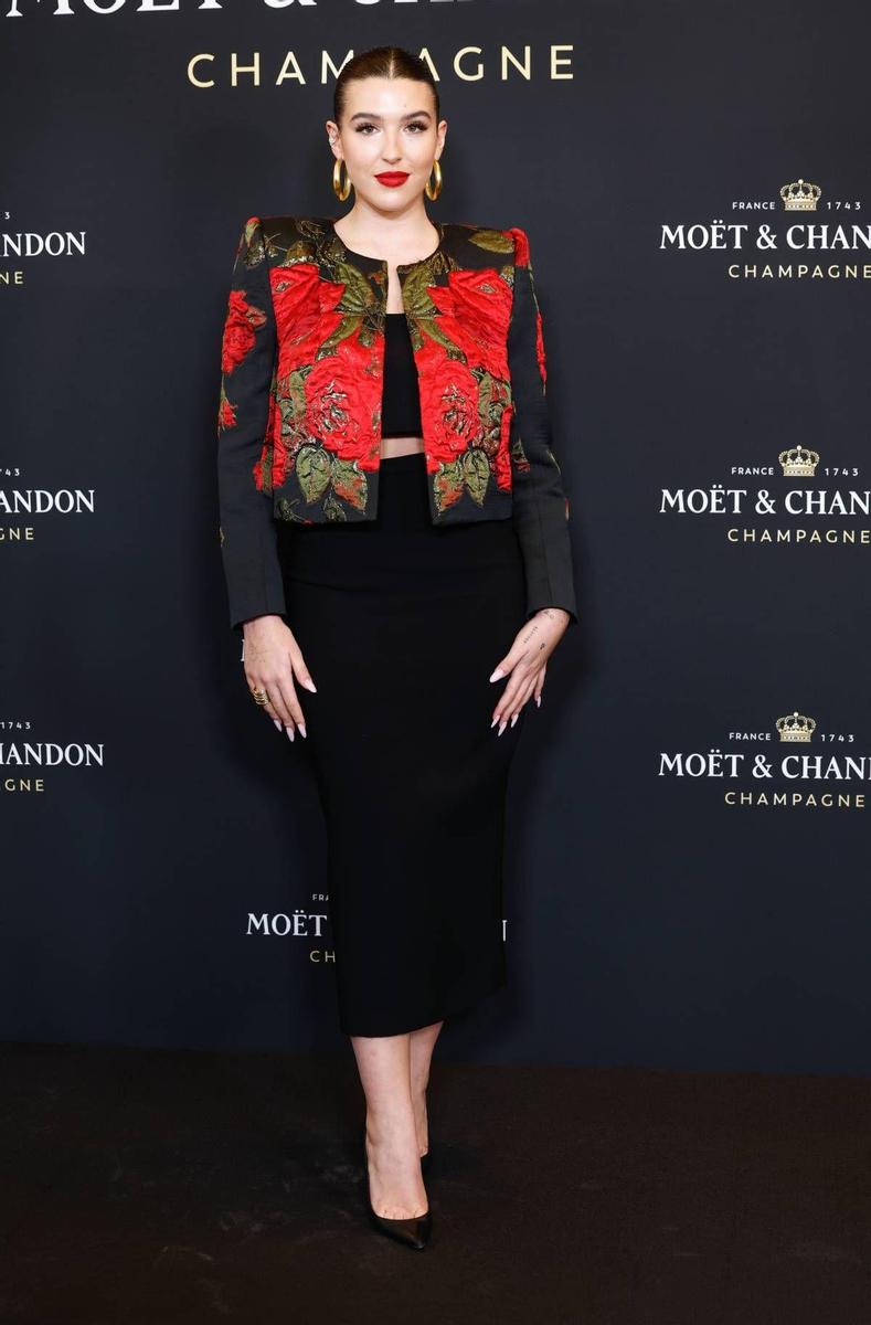 Alba Díaz en la fiesta Moët&amp;Chandon