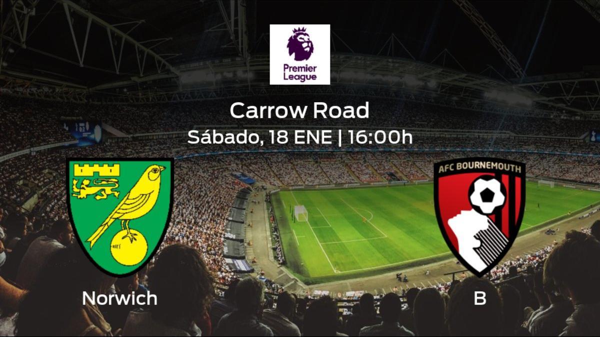 Previa del encuentro: Norwich City - Bournemouth