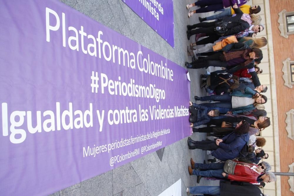 Manifestación en Murcia por el día contra la violencia de género