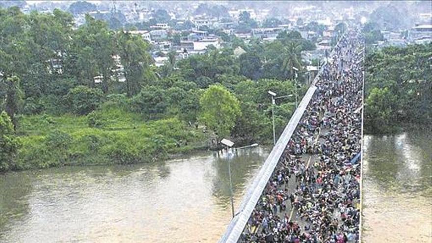 México rechaza a los hondureños igual que Trump a los mexicanos