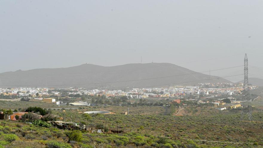 Tiempo con calima en Lanzarote (14/01/24)