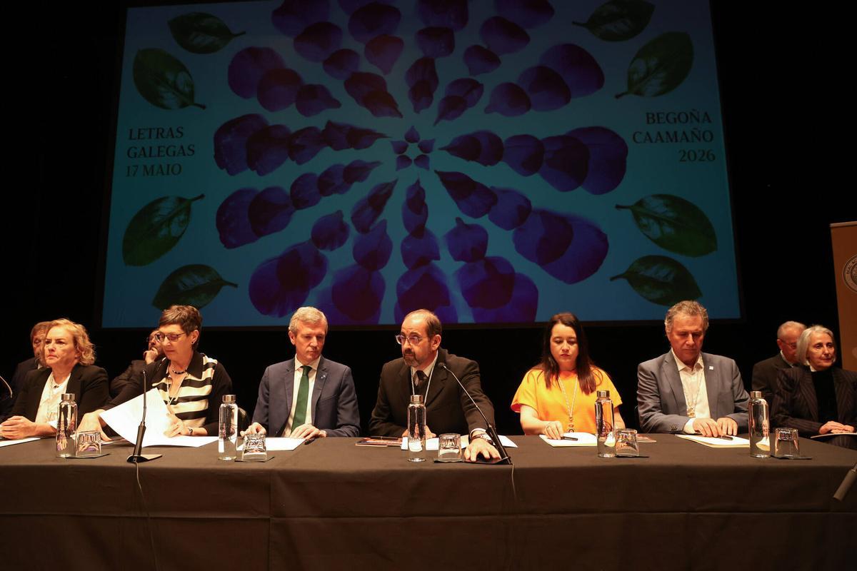 Plenario da RAG polo Día das Letras Galegas 2026 en homenaxe a Begoña Caamaño Plenario da RAG polo Día das Letras Galegas 2026 en homenaxe a Begoña Caamaño