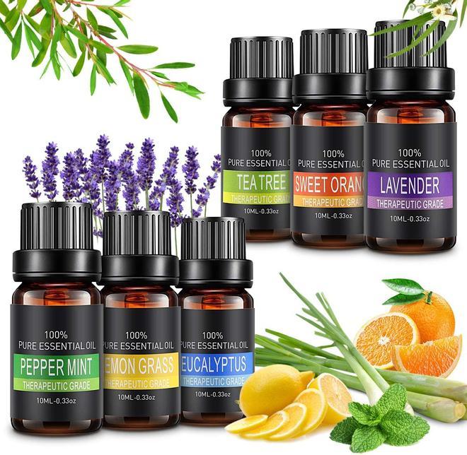Set de aceites esenciales de aromaterapia