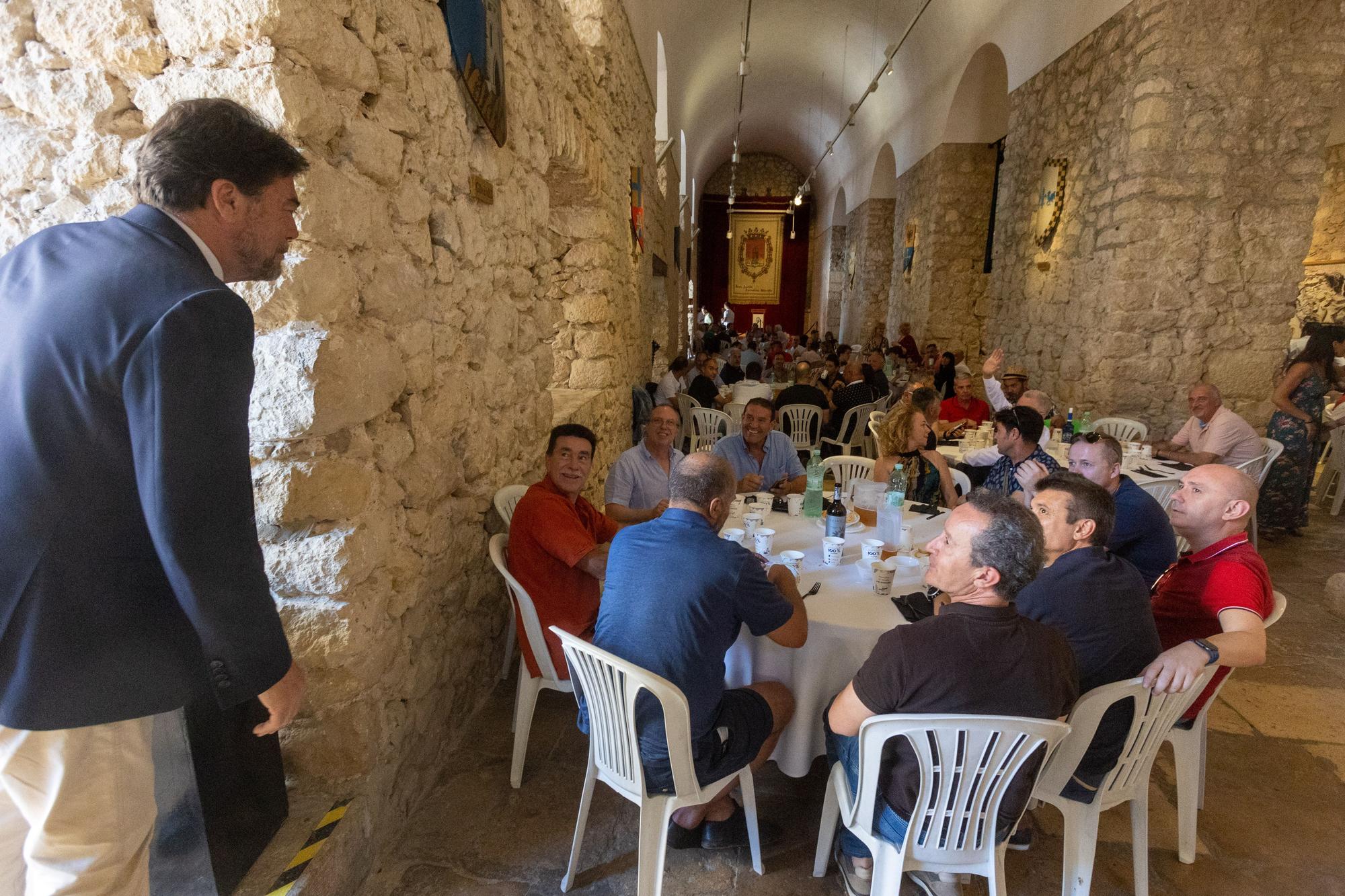 Celebración de los trabajadores del ayuntamiento de Alicante de Santa Rita