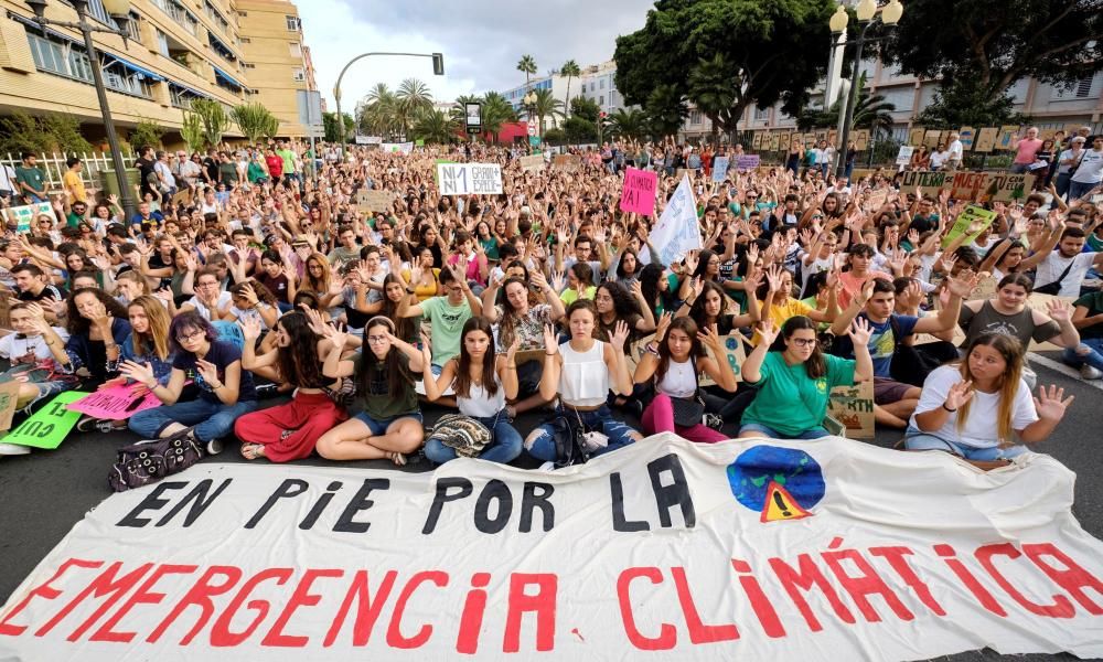 Manifestaciones contra la crisis climática