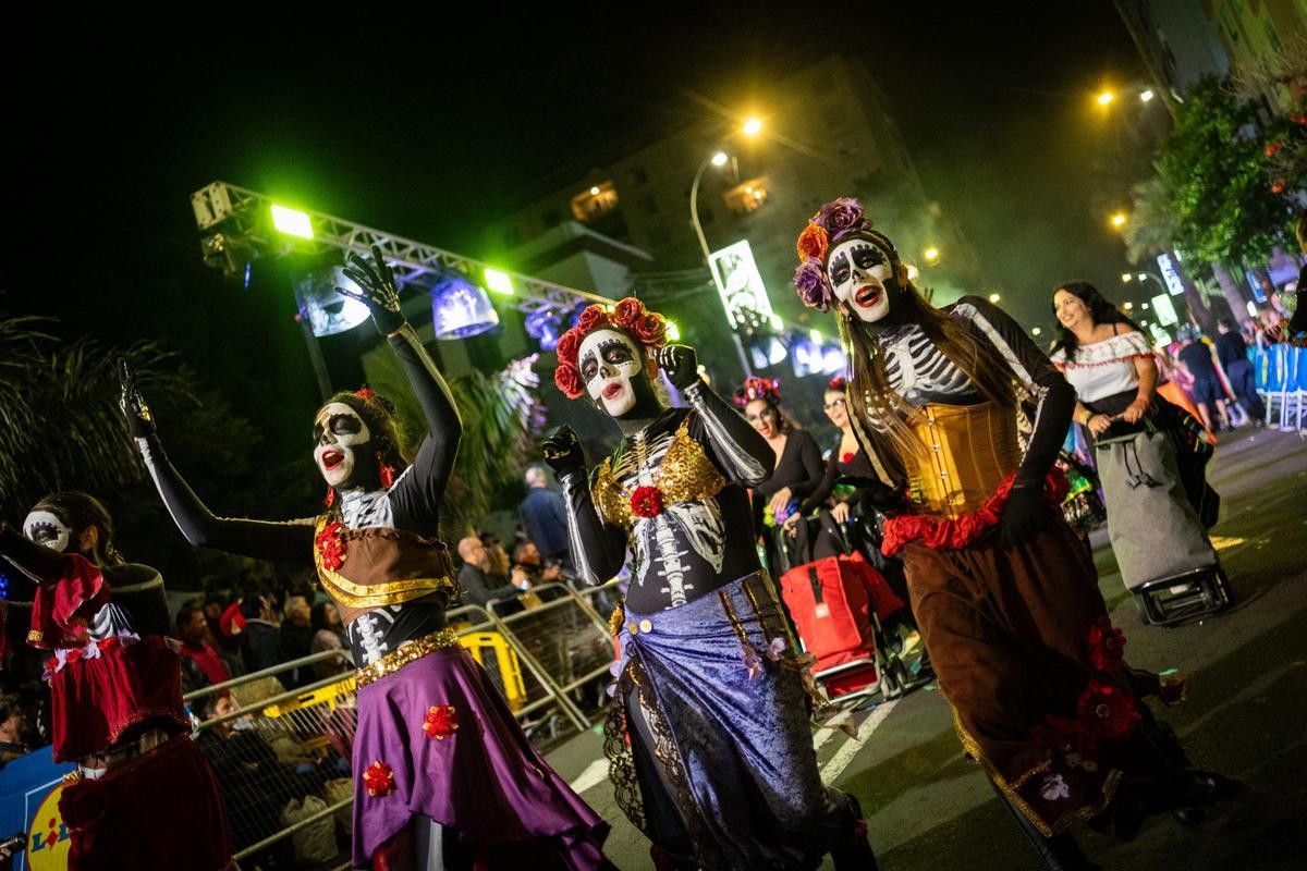 Un momento de la cabalgata anunciadora.