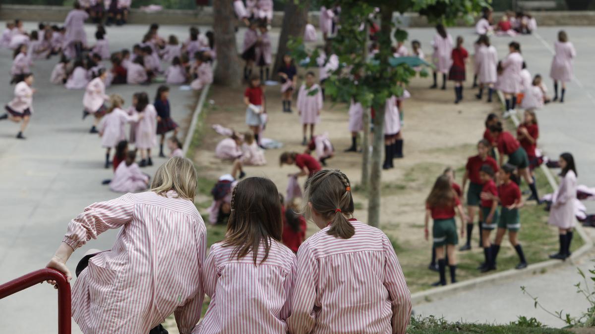 Imágen de archivo de la escuela colegio La Vall