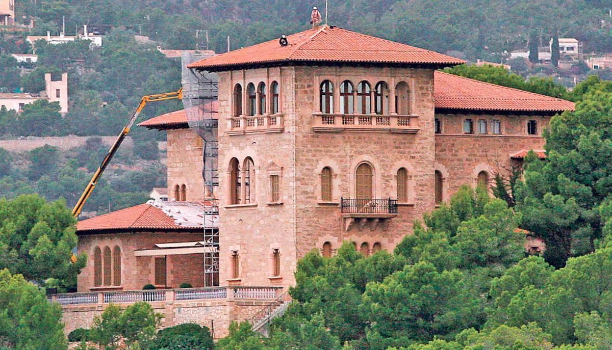 Imagen de archivo del palacio de Marivent, en Cala Major.