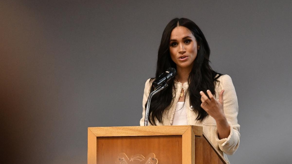 Meghan Markle en su último acto oficial en solitario