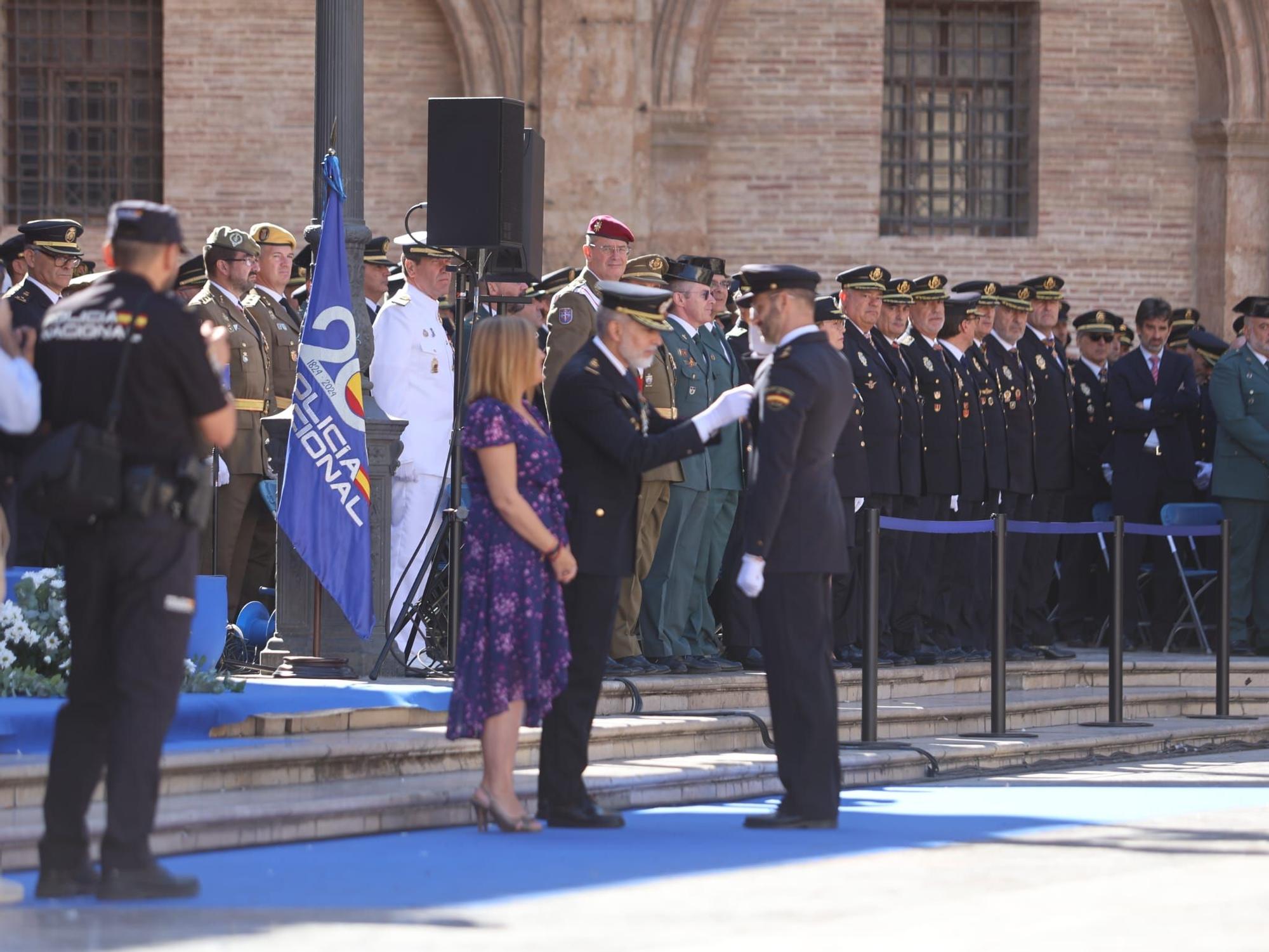 La Policía Nacional de Valencia celebra el Día de los Santos Ángeles Custodios