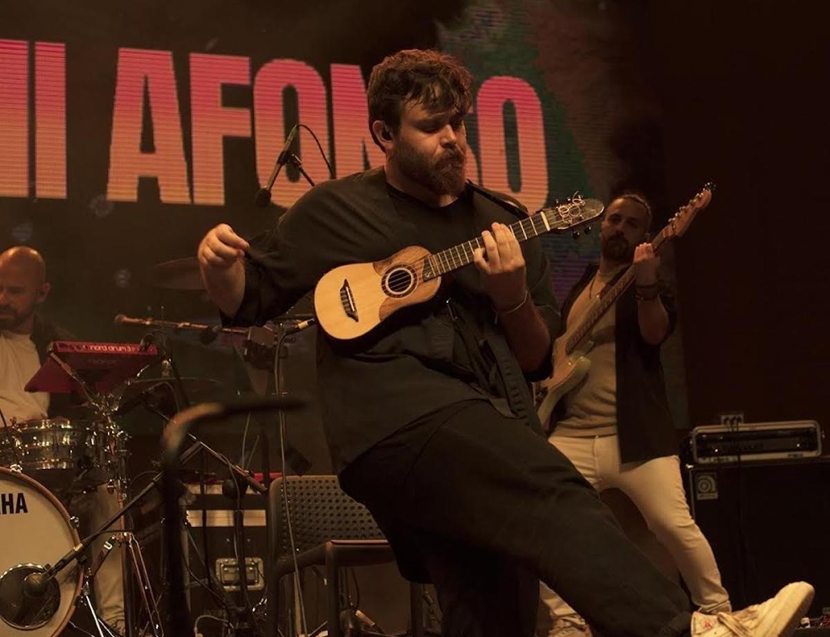 Hirahi Alfonso en directo.