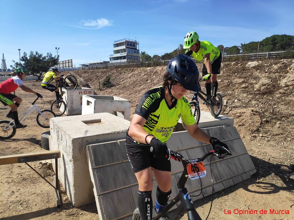 Copa de España de trialbici en el Circuito de Cartagena