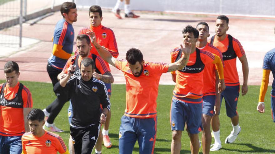 Cheryshev trabaja en el gimnasio para jugar ante el Eibar