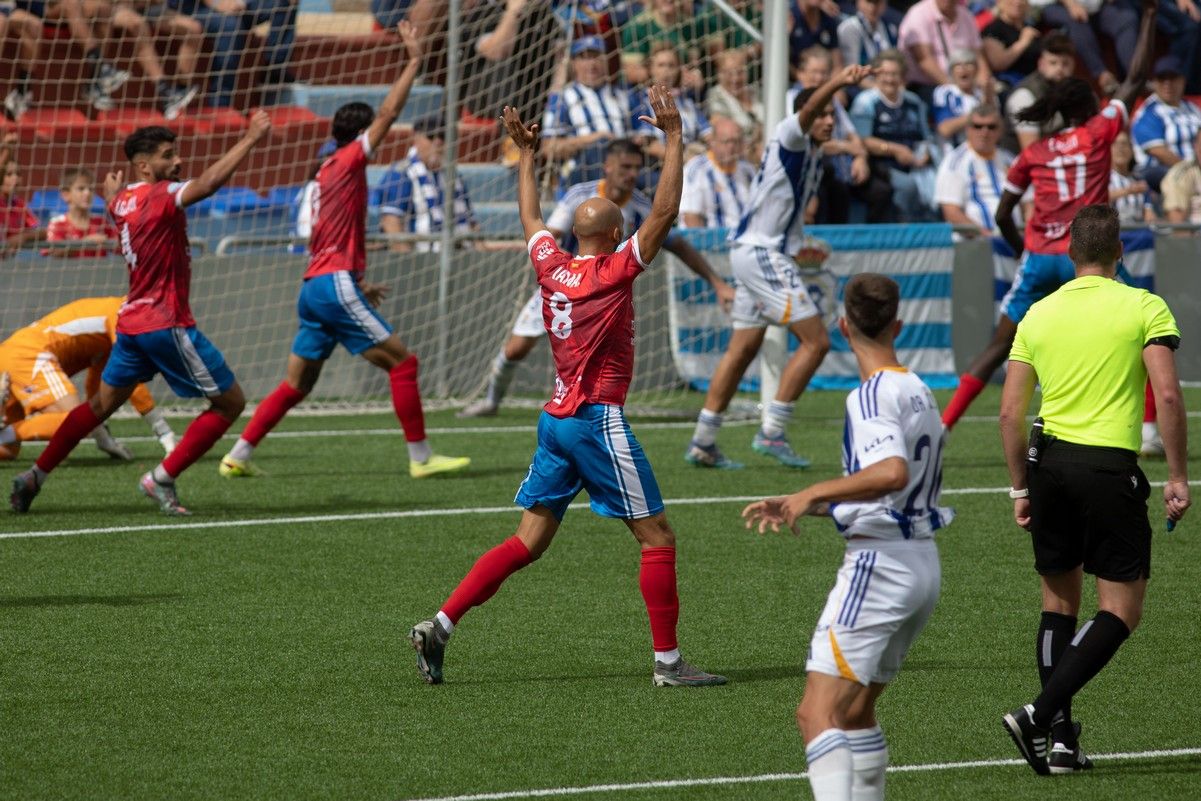 Las mejores imágenes de la Deportiva Minera frente al Recreativo de Huelva