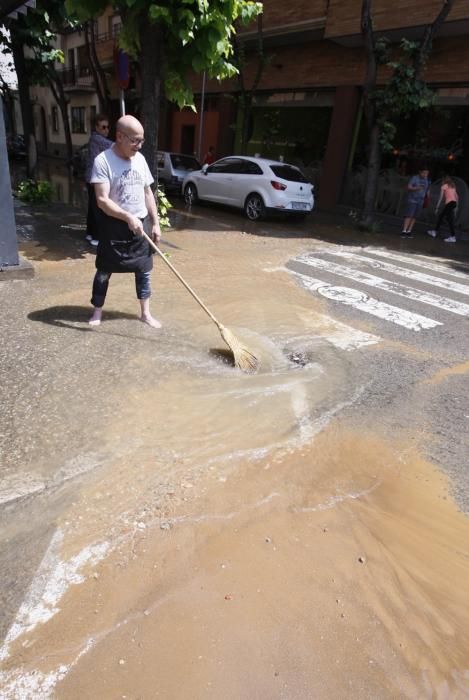 Inundació del Carrer Migdia de Girona